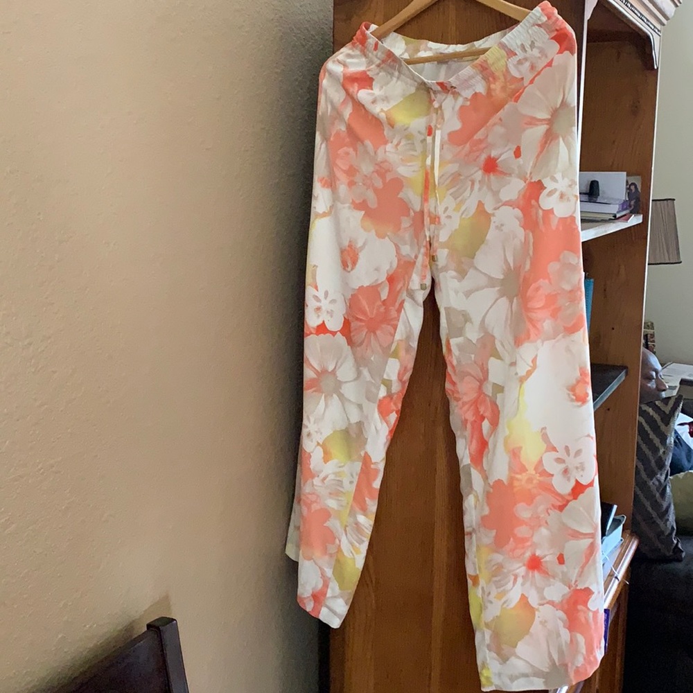 Ladies floral dress pants